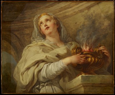 Vestal Virgin, c.1730 by François Lemoyne